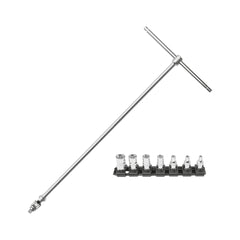 273 1/2 Q NTX/S7 - Chiave a t snodata con 7 chiavi a bussola torx® femmina - Usag - U02730206