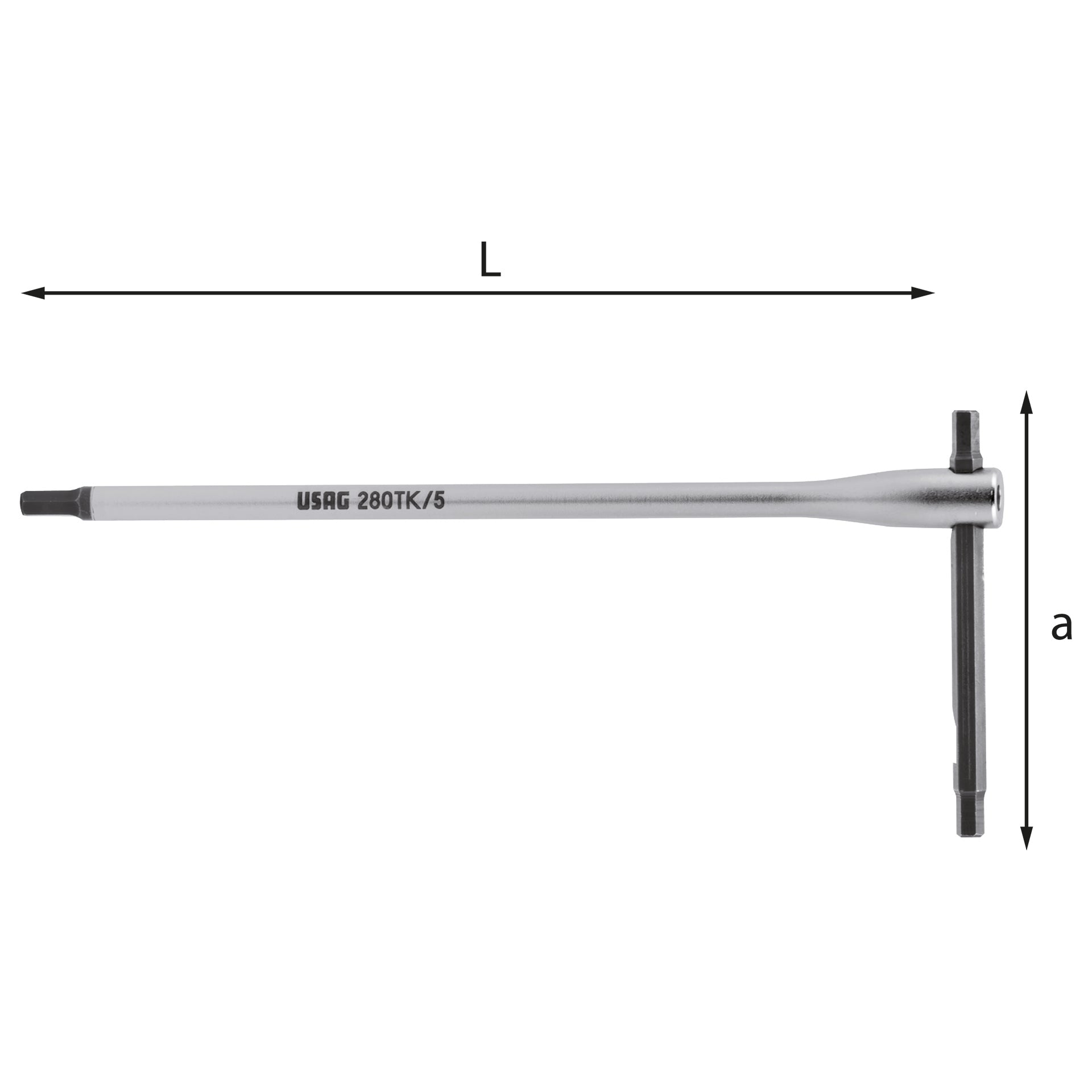 280 TK - AT wrench with sliding crossbar - Usag