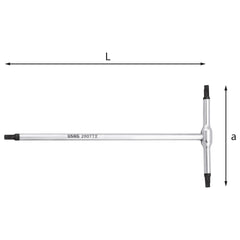 280 TTX - Chiavi a t per viti con impronta torx® - Usag