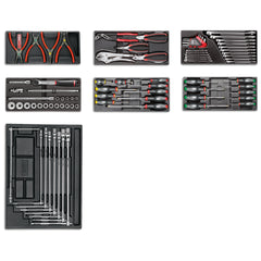 495 A1 - Assortimento auto (83 pz) - 3 cassetti - Usag - U04950011