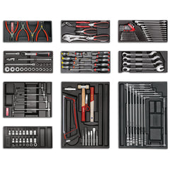 495 A2 - Assortimento auto (119 pz) - 5 cassetti - Usag - U04950012