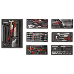 495 I1 - Assortimento industria (86 pz) - 3 cassetti - Usag - U04950021