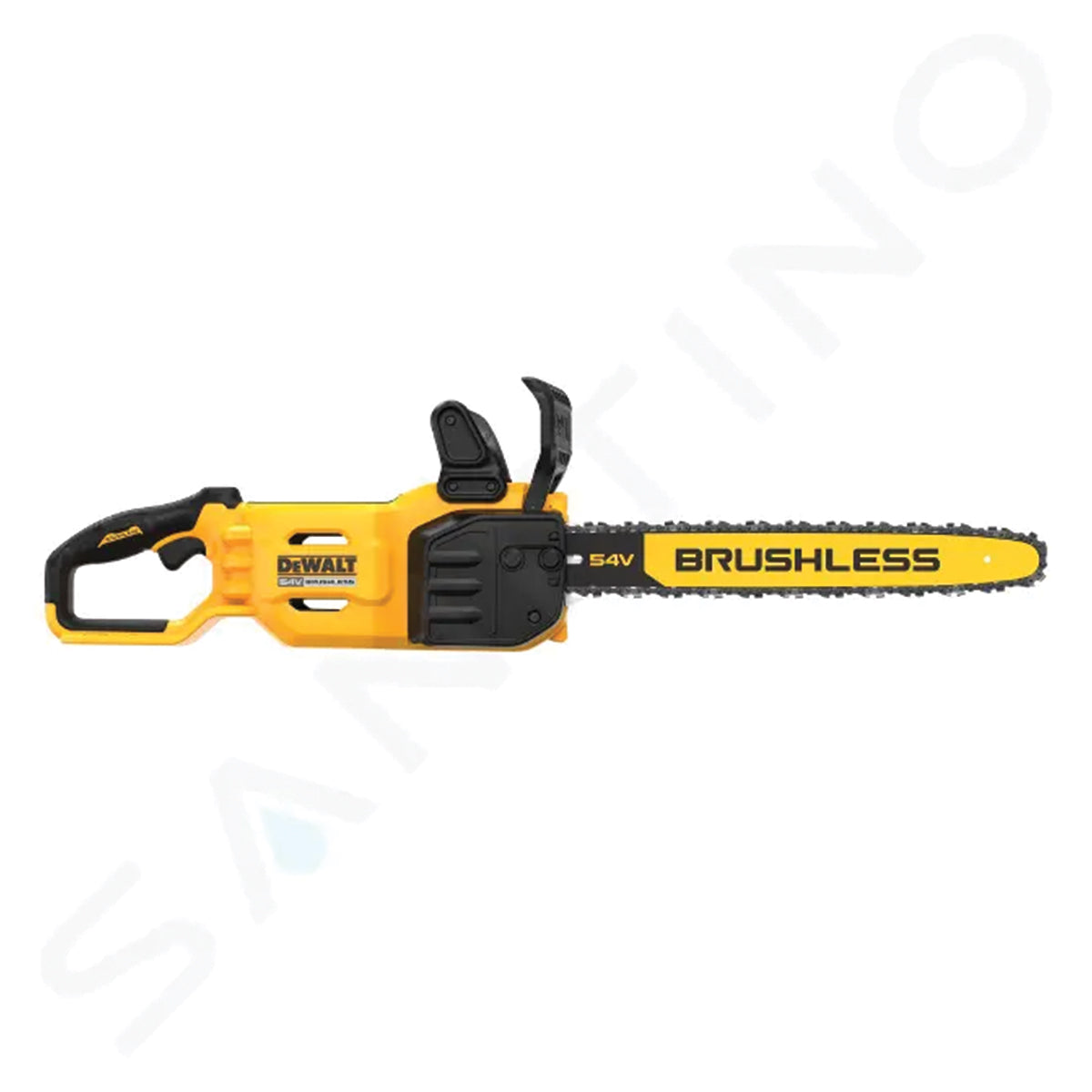 Elettrosega FLEXVOLT Barra 45cm, motore BRUSHLESS batteria 9Ah ad alta potenza e ACCESSORI - DeWALT