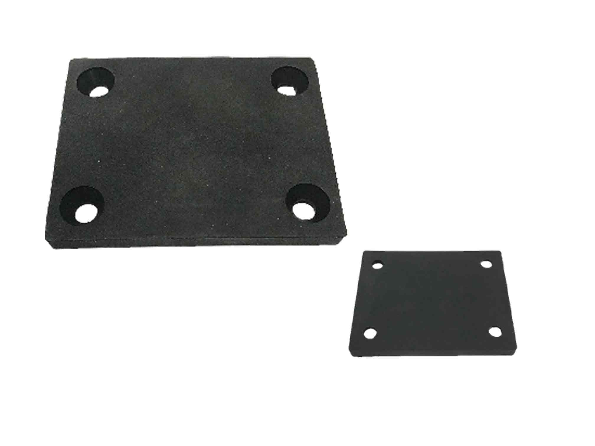 Rubber support pad - PL82X104X8-4F - For lift model: Rotary