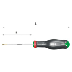324 TX - Giraviti per viti con impronta torx® - Usag