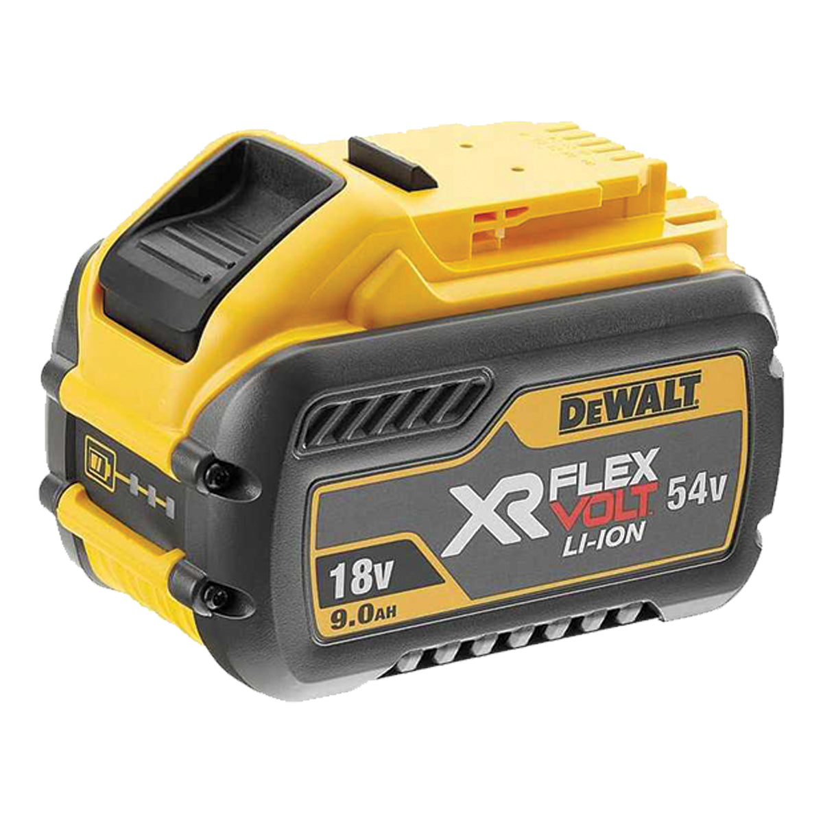 KIT di 2 batterie XR 54V/18V FLEXVOLT 9Ah ad alta potenza + caricabatteria - DeWALT