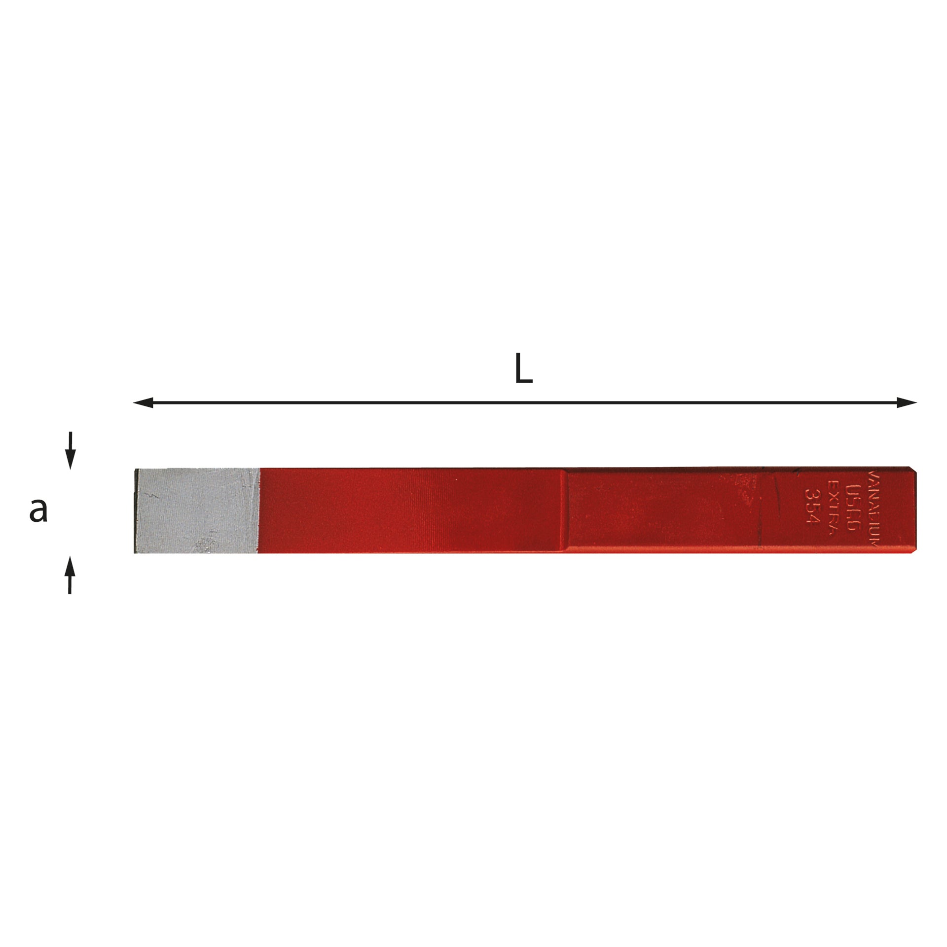 354 - Scalpello extrapiatto - Usag