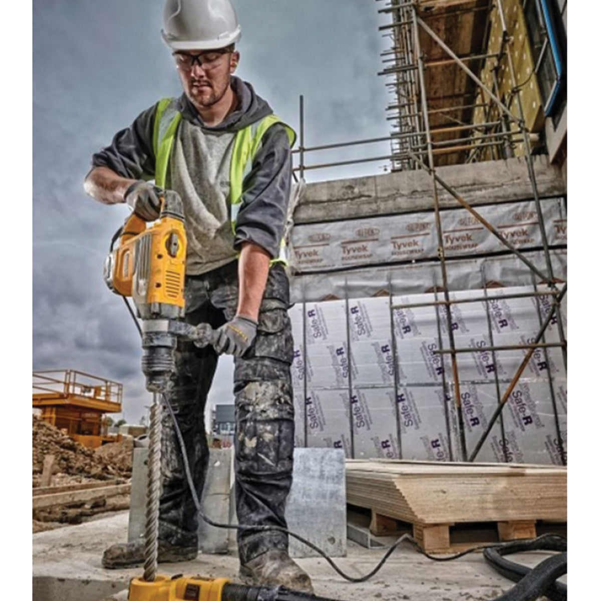 Martello Demo-perforatore SDS-MAX 52mm 19,4J 1700W in VALIGETTA - DeWALT - D25773K-QS