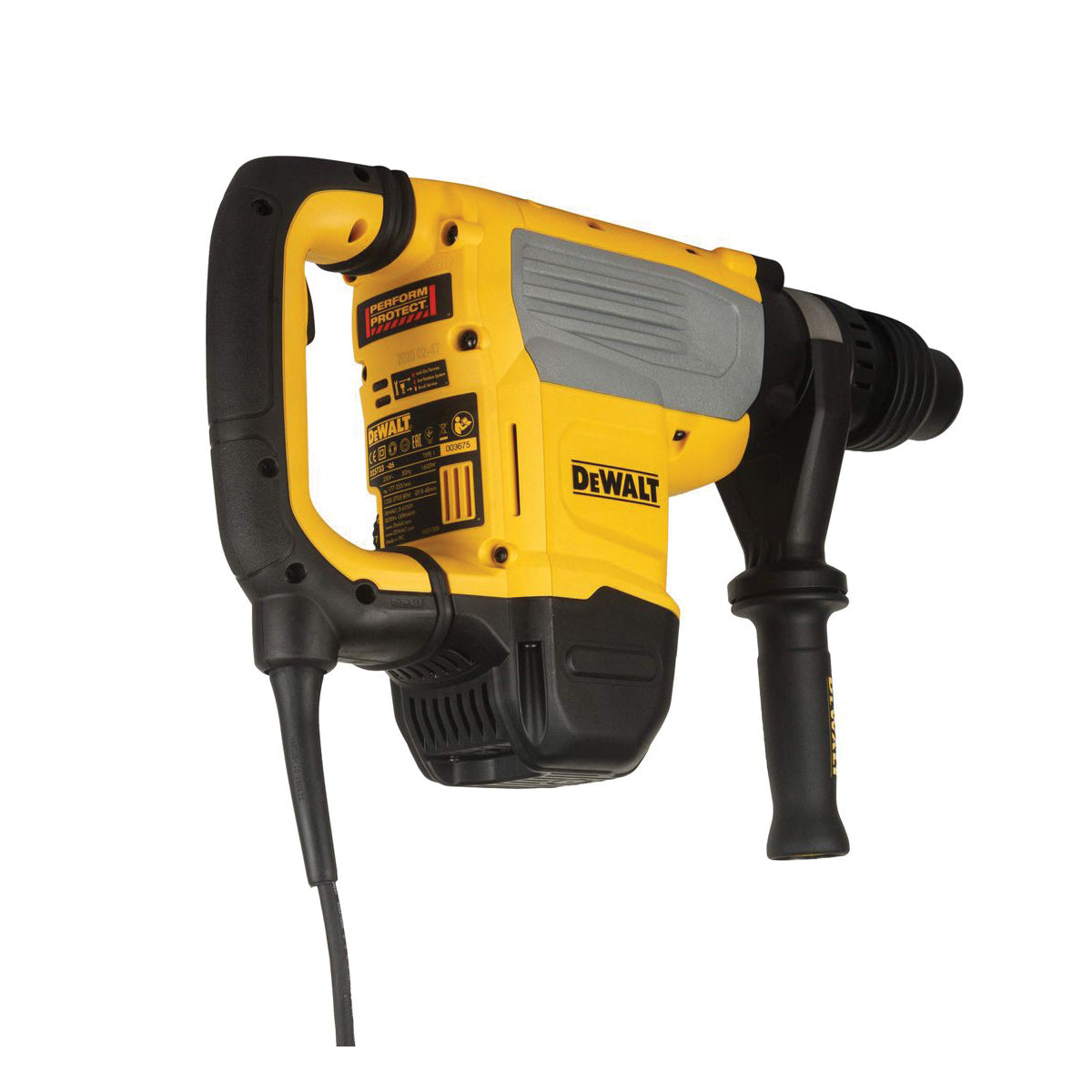 Marteau démo-perforateur 48mm SDS-Max 13,3J 1600W en COFFRET - DeWALT - D25733K-QS