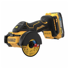 Mini-troncatrice 18V XR 76mm, motore BRUSHLESS - 2 x 18V POWERSTACK COMPACT in VALIGETTA TSTACK e ACCESSORI - DeWALT - DCS438E2T-QW