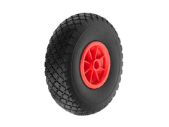 Roues anti-crevaison en MOUSSE PLASTIQUE trou 20 mm sans chambre à air pour CHARIOT À MAIN - Pièces détachées roues 10