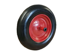 Roues anti-crevaison LISSE TROU en MOUSSE sans chambre à air pour BROUETTES et CHARIOT À MAIN - Roues de rechange 14