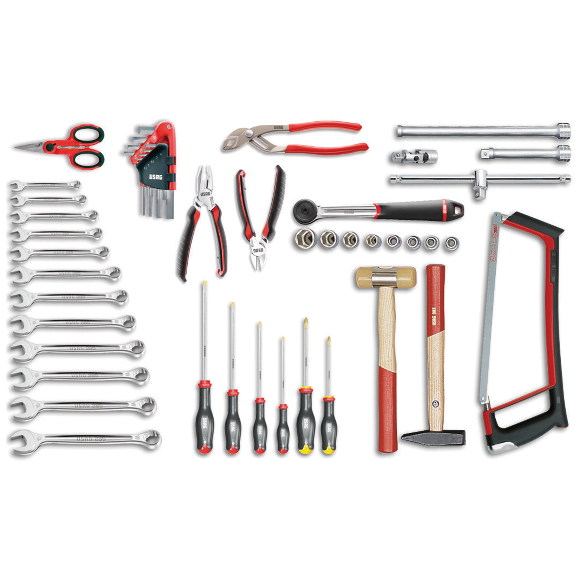 496 A1 - Assortiment de base (47 pièces) - Usag - U04960005