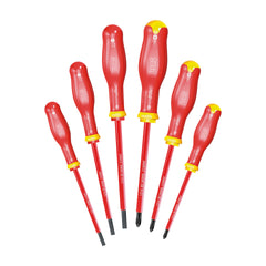 091 SH6 - Serie di 6 giraviti per viti con intaglio e per viti con impronta a croce phillips® 1000 v - Usag - U00910103