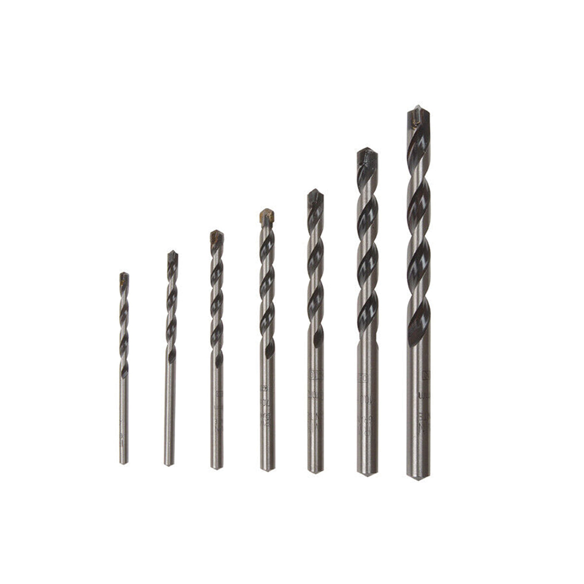 Set di 7 pezzi - Punte CORDLESS Multi Ø 4/5/6/7/8/10/12mm - IRWIN - 10501940