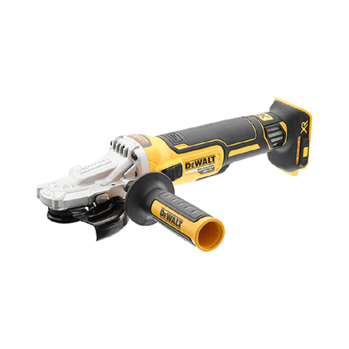 Meuleuse d'angle 125 mm moteur BRUSHLESS À TÊTE PLATE (en coffret sans batteries ni chargeur) en TSTACK CASE - DeWALT - DCG405FNT-XJ