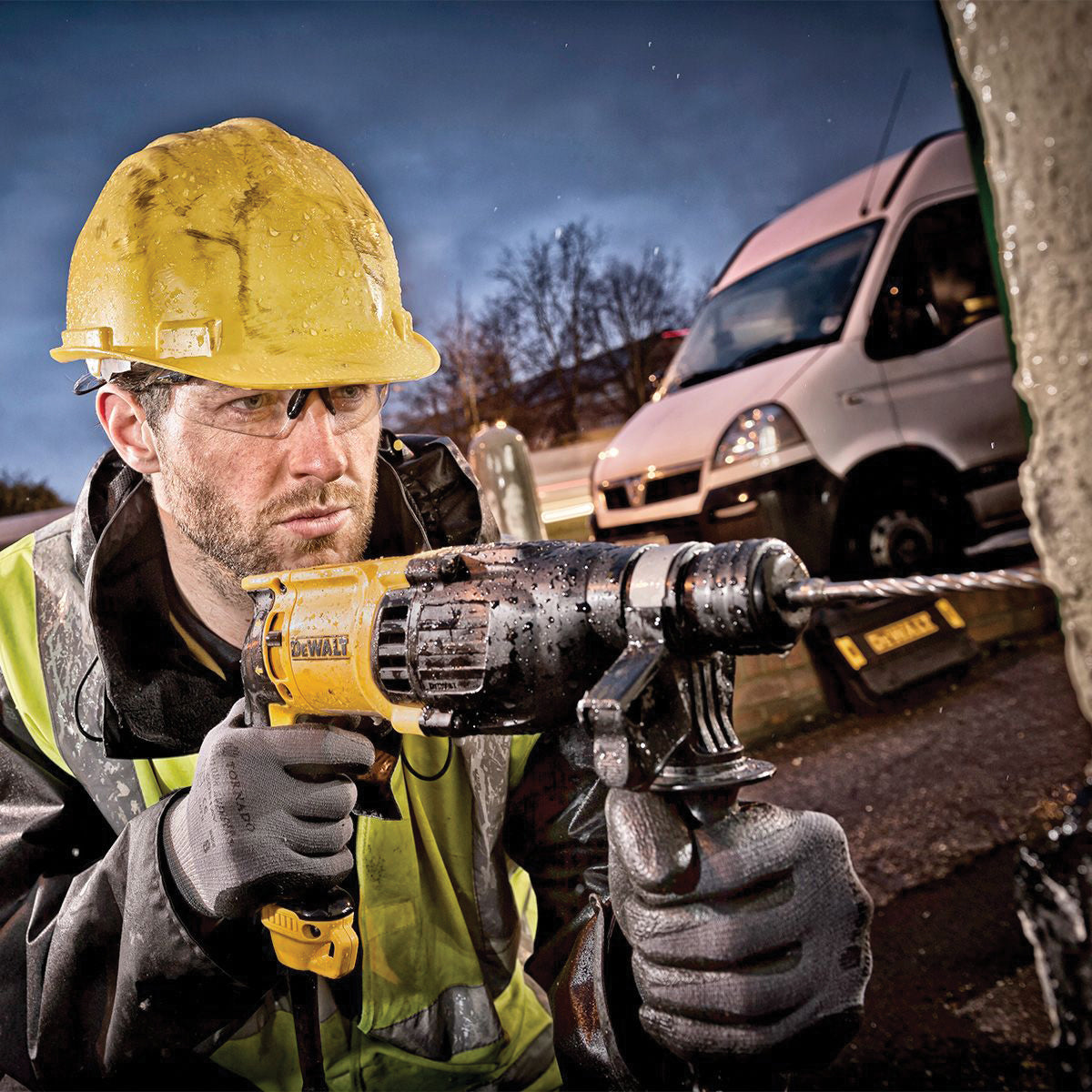 Tassellatore SDS-PLUS 26 mm 2.8J 800W Doppio mandrino attacco rapido in VALIGETTA TSTACK e ACCESSORI - DeWALT - D25134K-QS