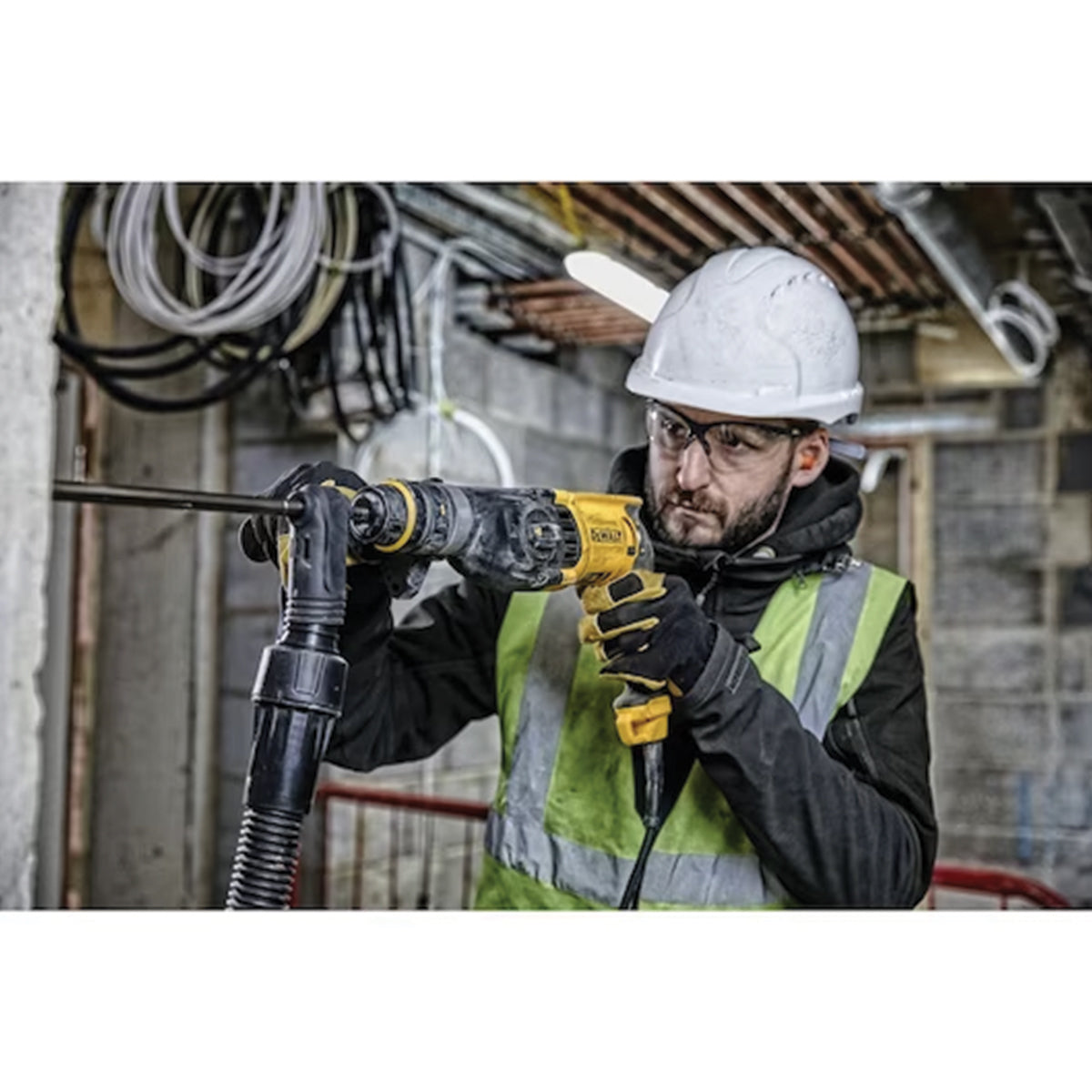 Tassellatore SDS-PLUS 26 mm 2.8J 800W Doppio mandrino attacco rapido in VALIGETTA TSTACK e ACCESSORI - DeWALT