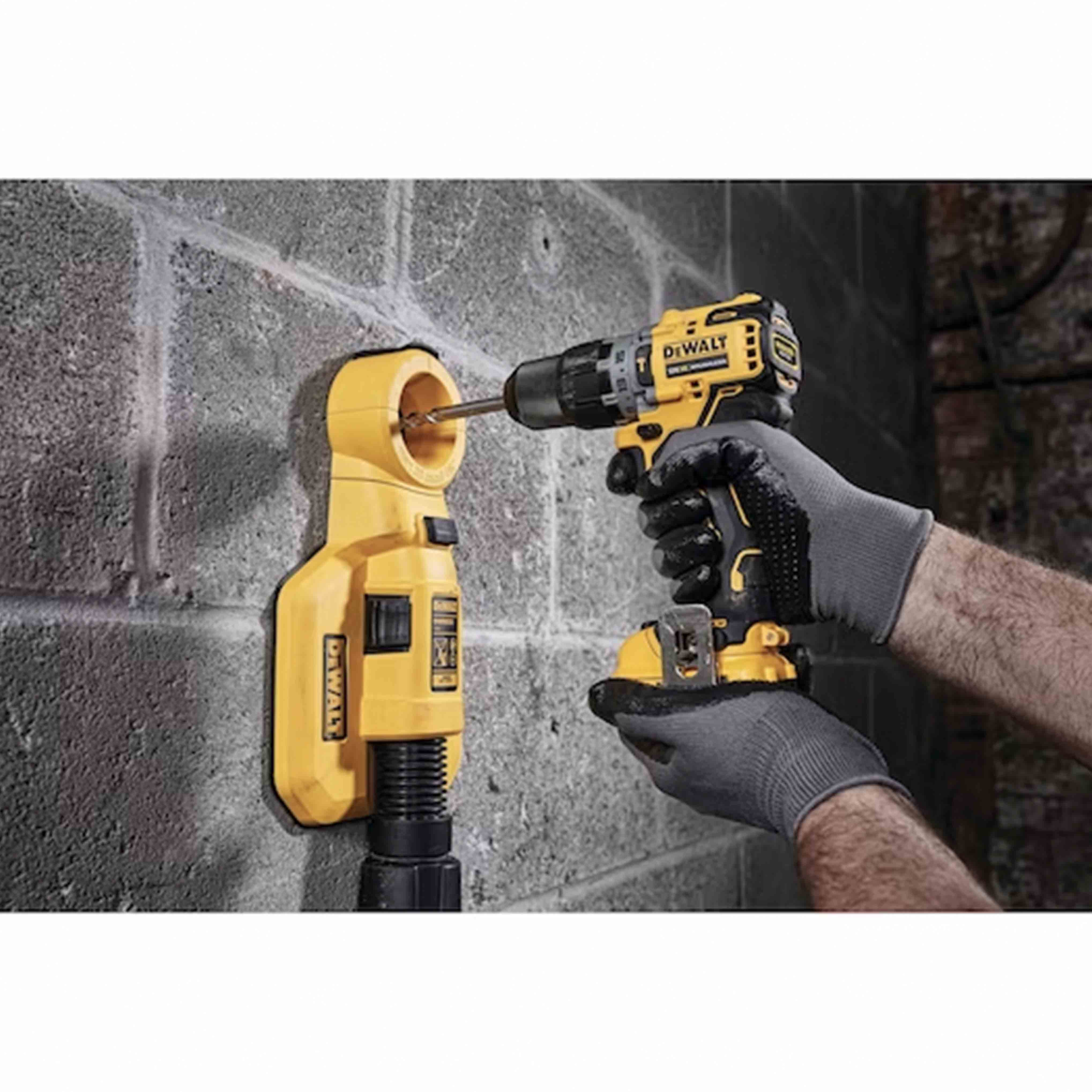 Trapano avvitatore con percussione XR 12v 2 batterie 2.0Ah BRUSHLESS - Compatto in VALIGETTA TSTACK e ACCESSORI - DeWALT