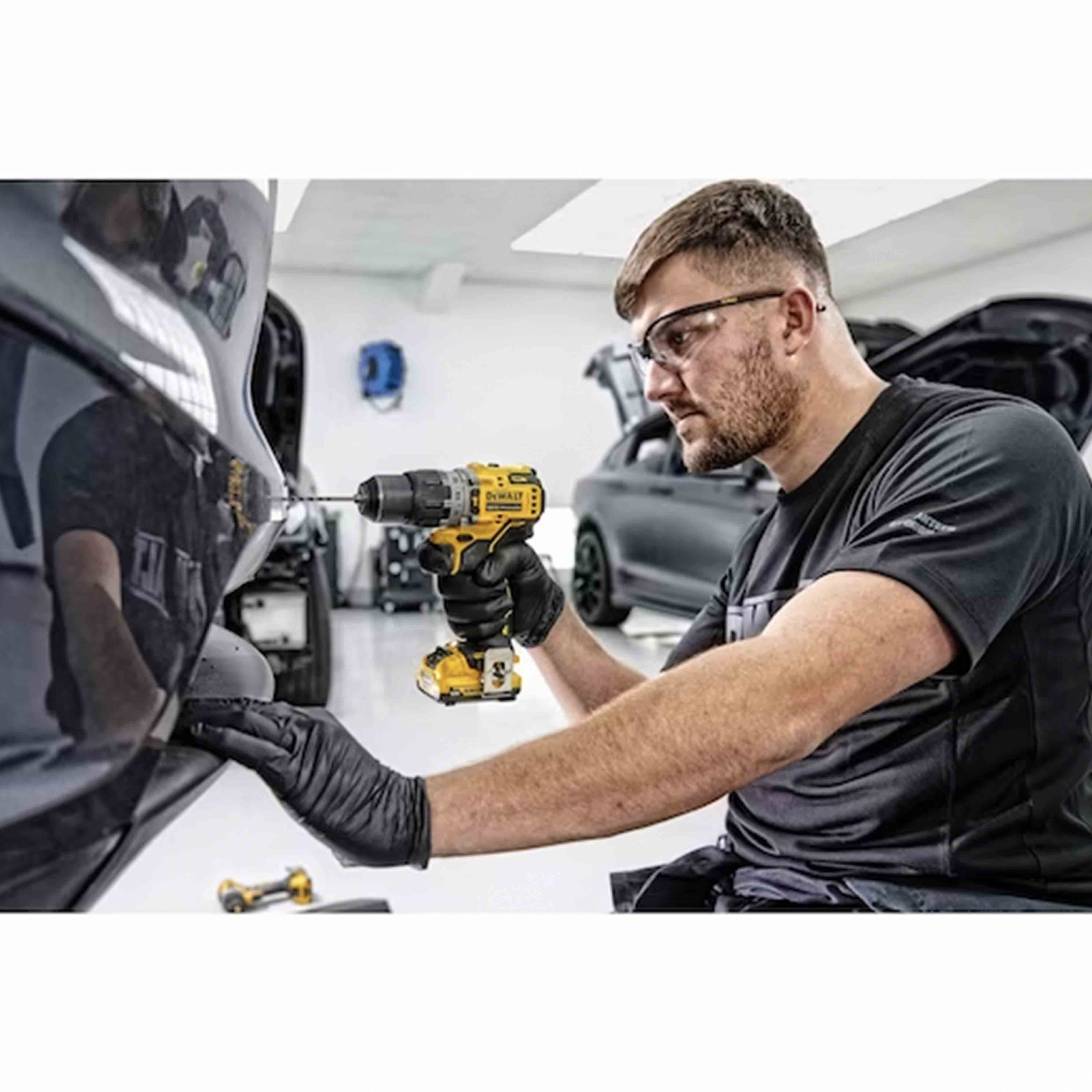 XR 12v Impact Drill Driver 2 x 2.0Ah BRUSHLESS Batteries - Compact in TSTACK CASE and ACCESSORIES - DeWALT - DCD706D2-QW