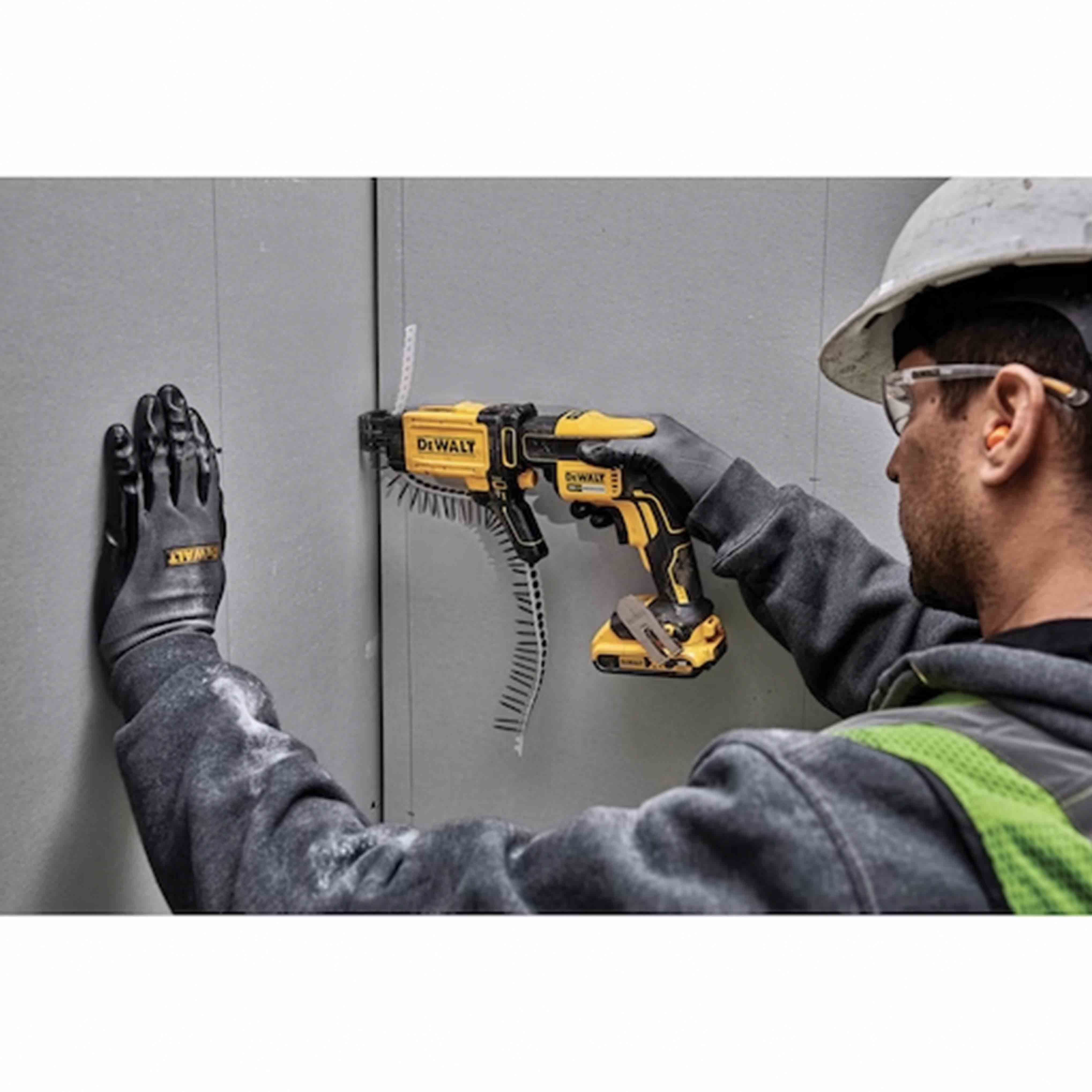 Trapano avvitatore per Cartongesso XR Litio 18V 2.0Ah con meccanismo di caricamento viti a nastro in VALIGETTA TSTACK e ACCESSORI - DeWALT