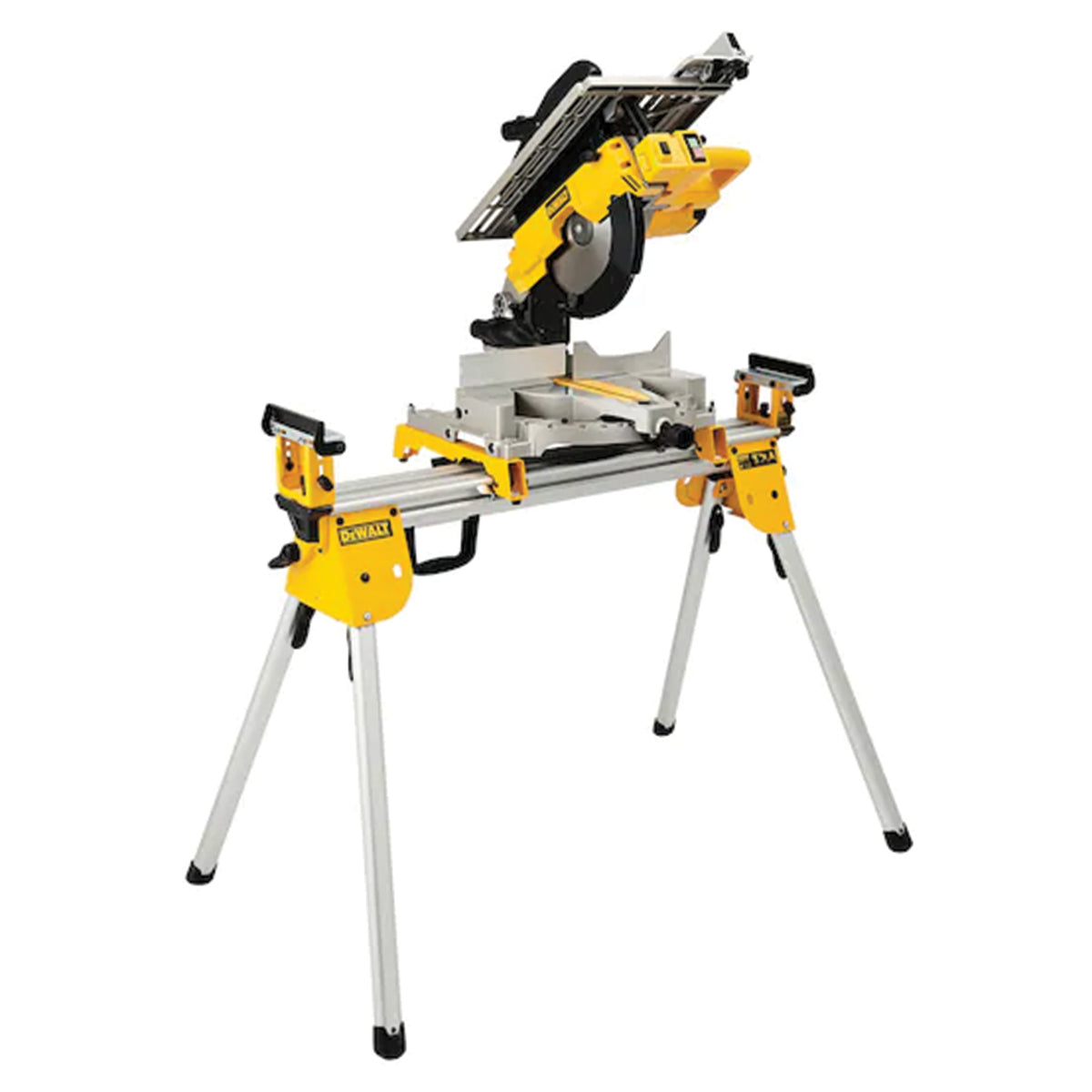 Scie à onglets à tête fixe avec table 305/30mm + système de suivi XPS et ACCESSOIRES - DeWALT - D27113-QS
