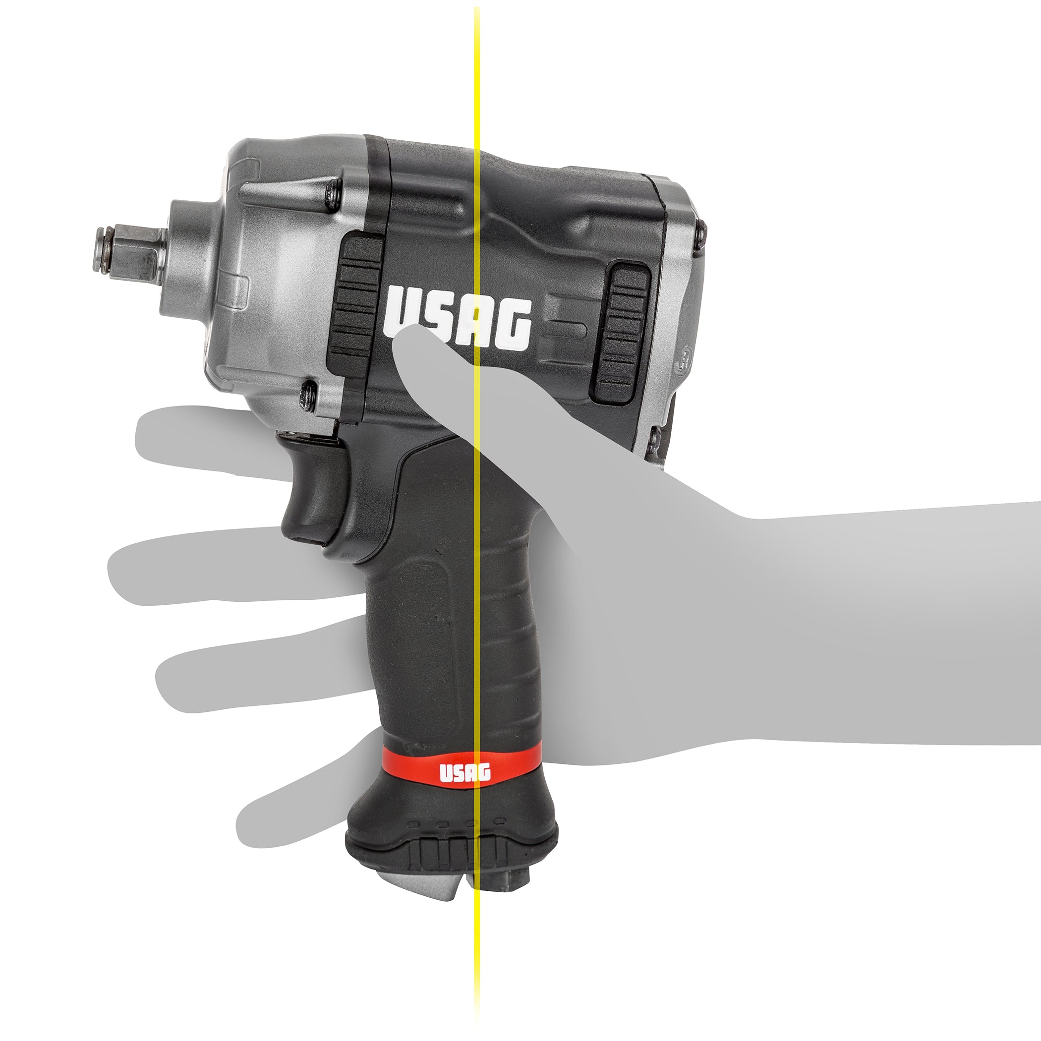 Pneumatic impact wrench - 929 PC1 1/2 - Magnesium impact wrench - Usag - U09290001