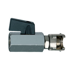 21/E - Robinet de ligne FEMELLE avec ÉCROU fraisé - Robinets et Vannes - Raccords - Ani (Pack de 5 pièces)