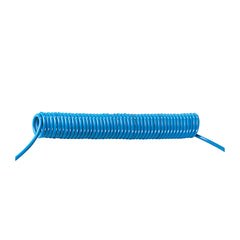 80 - Tuyau spiralé en POLYURÉTHANE PU 98 Shore avec 2 bornes DROITES - Tuyaux et spirales - Raccords - Ani