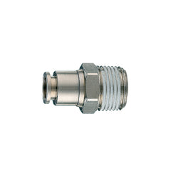 50/A - Raccordo DRITTO filettato MASCHIO - Serie 50 raccordi rapidi in METALLO - Raccorderia - Ani (Conf. da 10pz e 5pz)