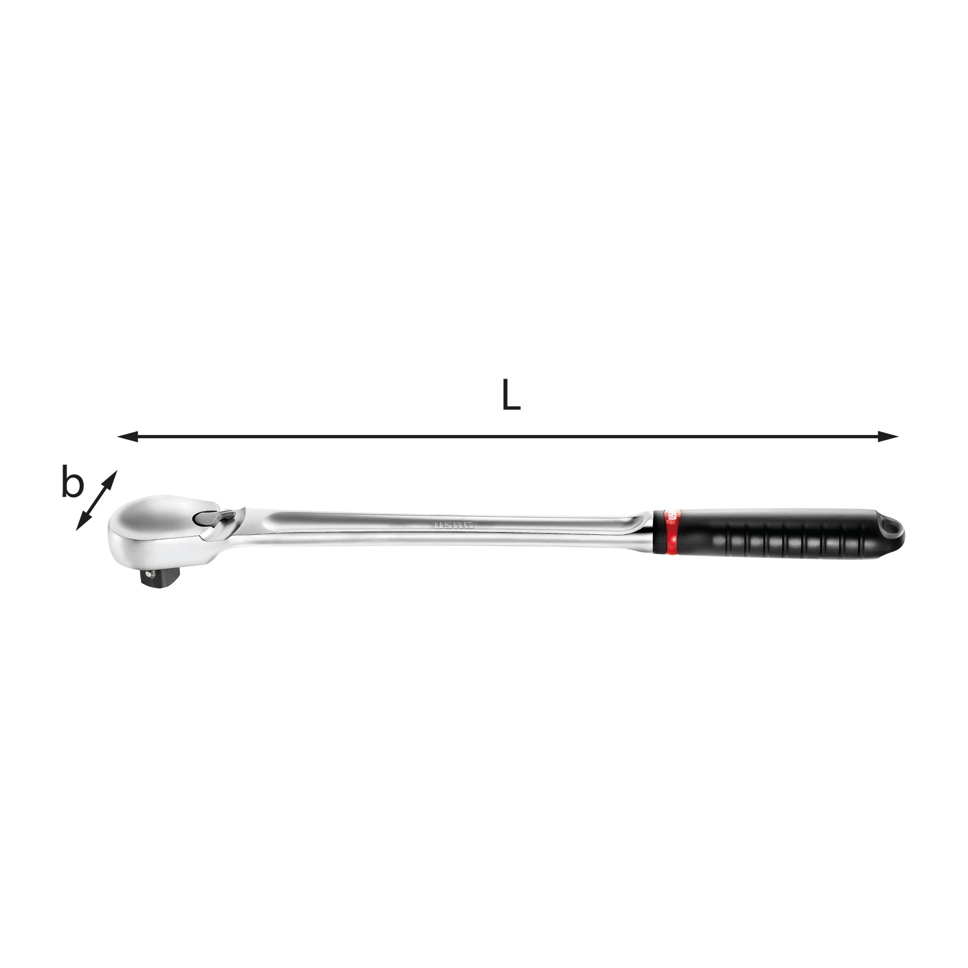 237 B 3/4 - Reversible ratchet with sealed mechanism 120 teeth - Usag - U02370119
