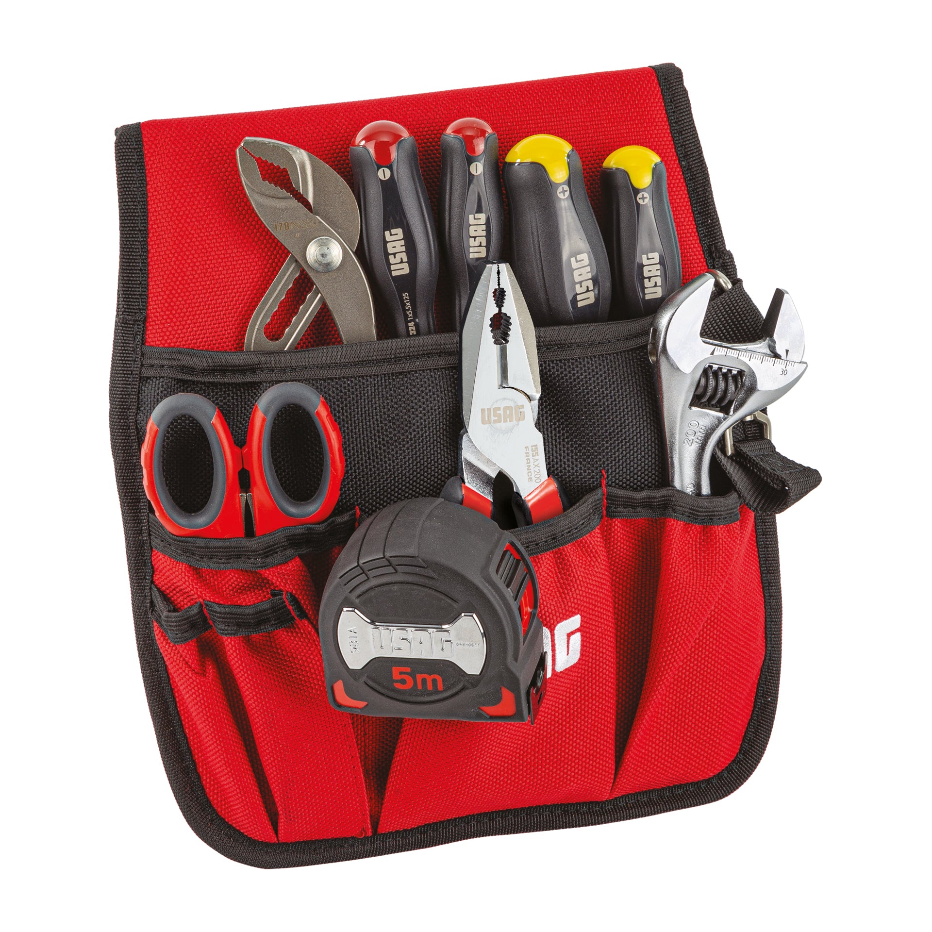 007 MLI - Marsupio con ASSORTIMENTO PER MANUTENZIONE (9 pz) - Usag - U00070039