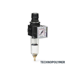 E/14 MIGNON - Filtro regolatore di pressione modulare - TECNOPOLIMERO o METALLO - Ani