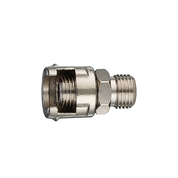 11/A | 11/B - MALE fitting with milled nut - Fittings - Compressed air - Ani (Pack of 10pcs)