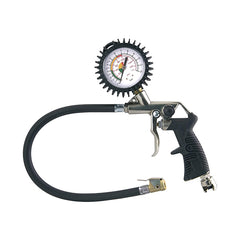 25/D-RB - Pistolets de gonflage avec ANTIDÉRAPANT en caoutchouc et MANOMÈTRE Ø60 - Ani - Air comprimé - AH060402