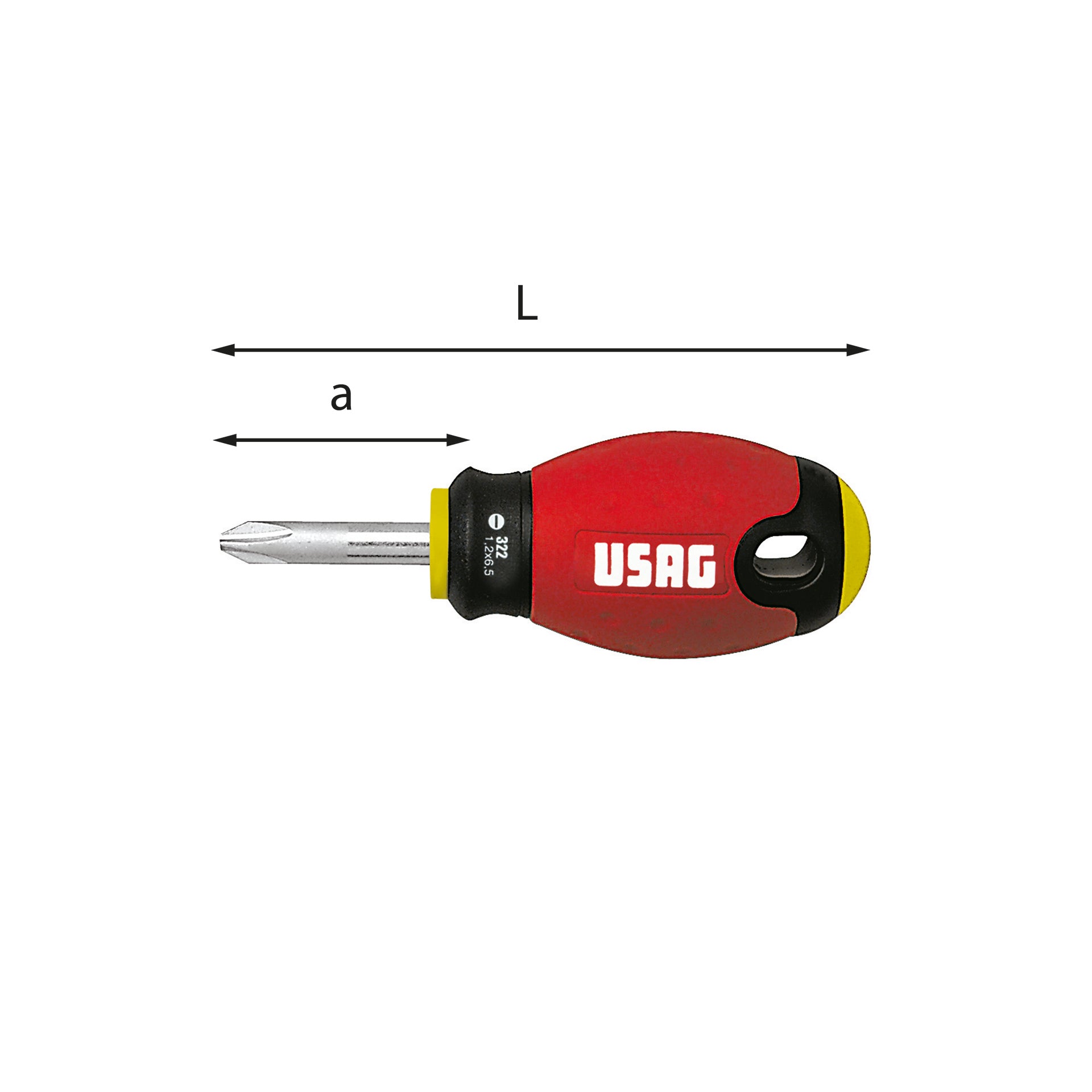 322 NPH - Giraviti per viti con impronta a croce phillips® - Usag