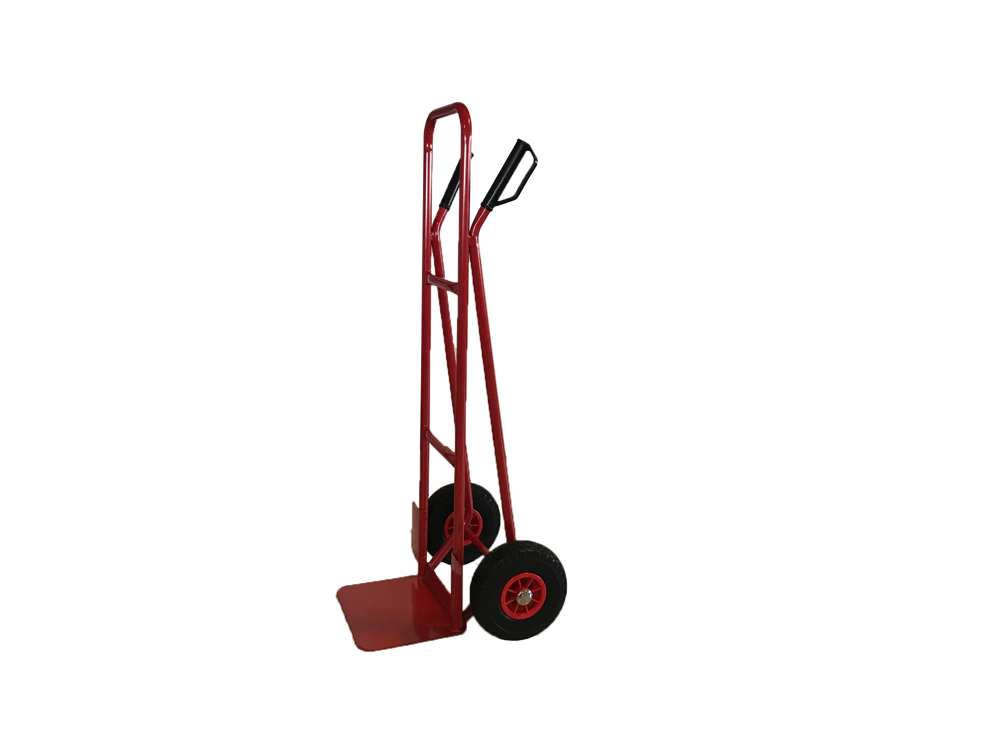 MODÈLE 113 - Chariots à bagages à deux roues avec structure en fer - CHARIOT DE TRANSPORT - CHARIOT À MAIN avec roues pneumatiques ou increvables