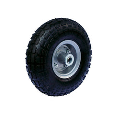 Pneumatic wheels for trolleys PR1804-17D - Spare wheels 4.10/3.50-4 (260x85) offset hole Ø17 with D tread - HAND TROLLEY